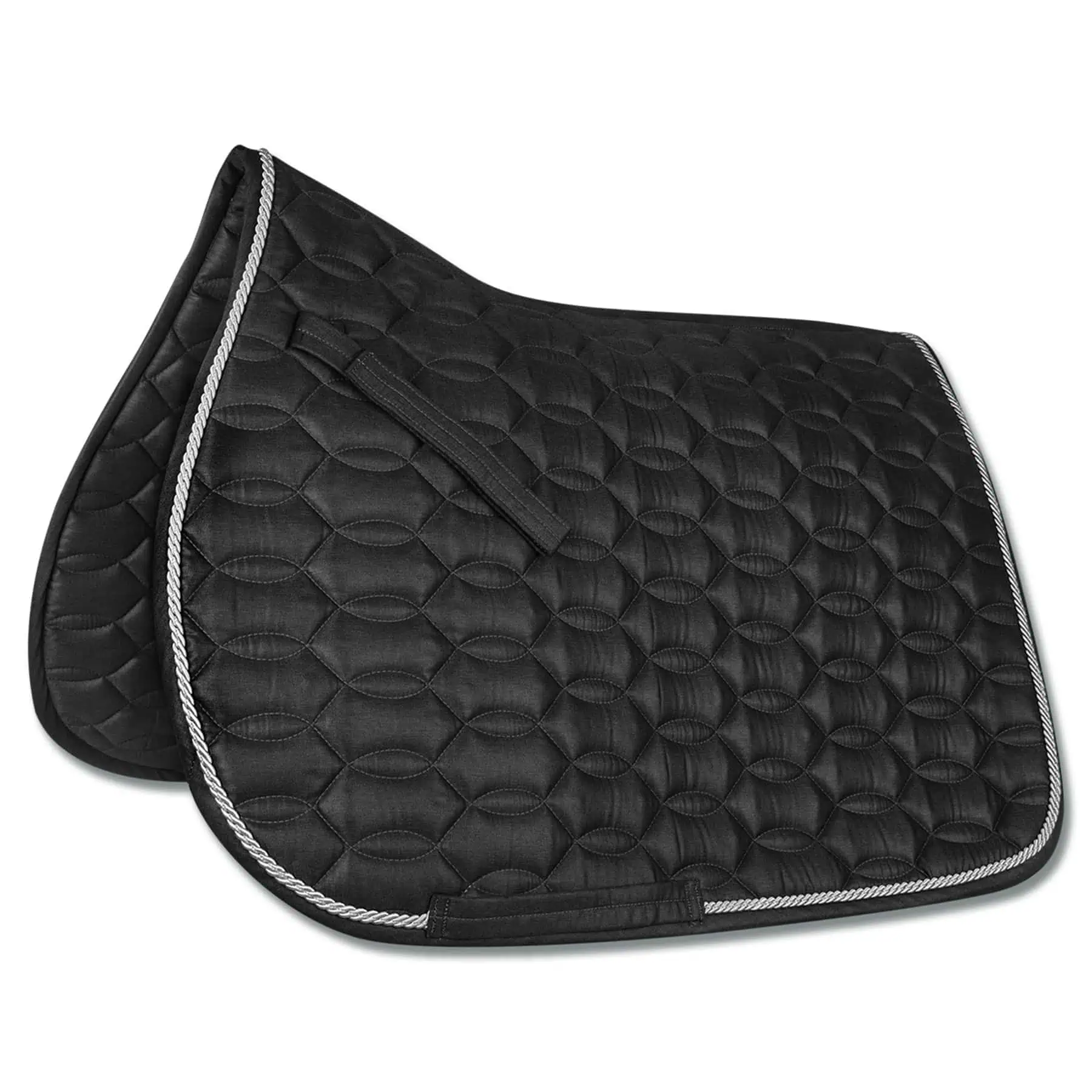 Ancona Saddle Pad black silver DR