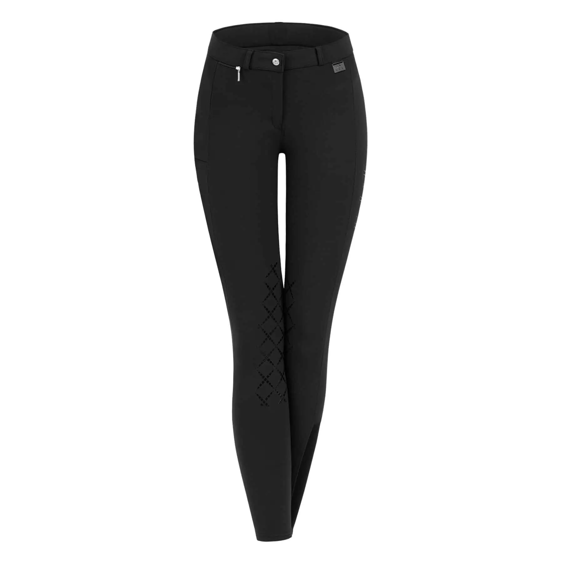 Micro Knee Silicone Breeches black 140