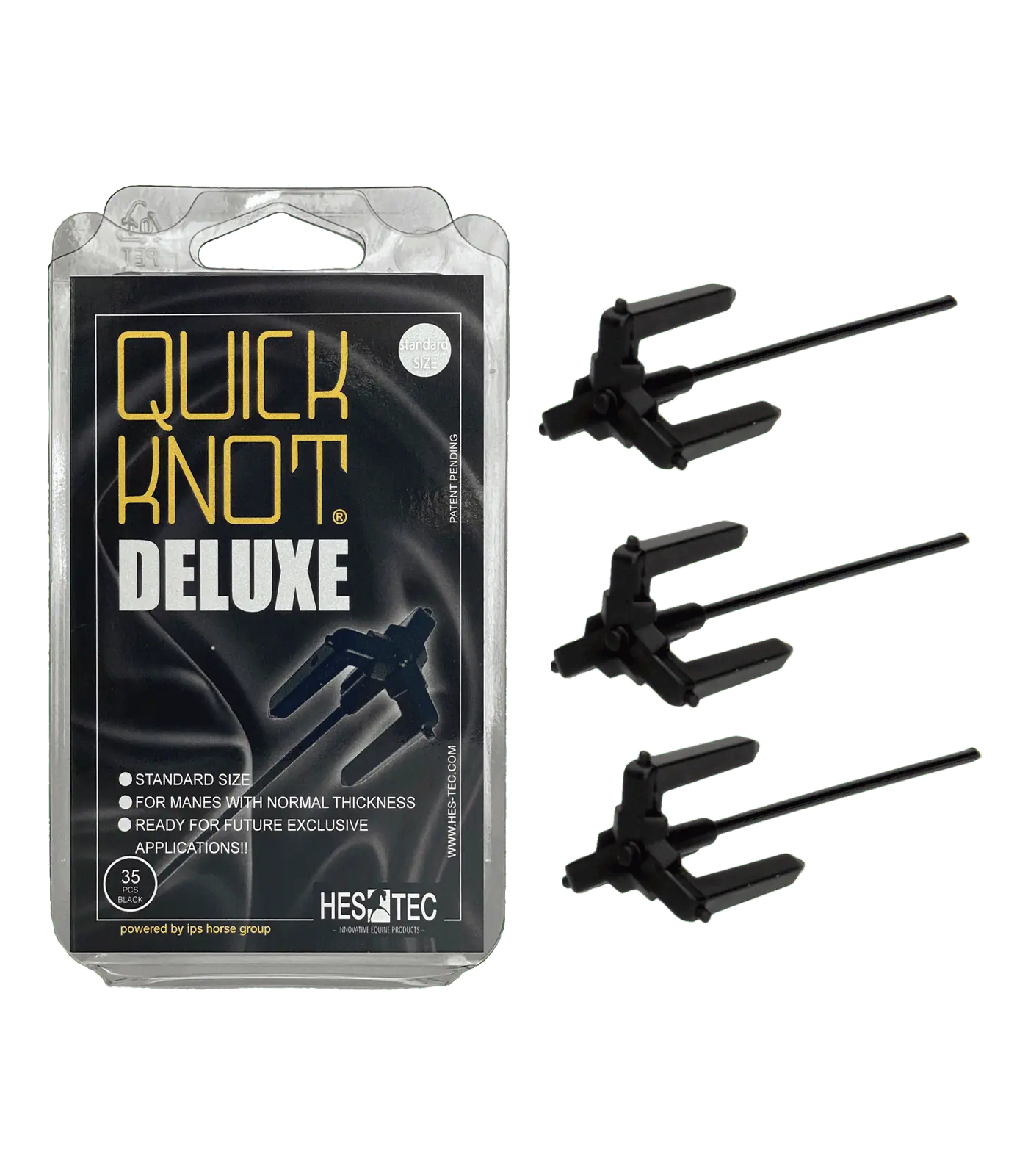 Quick Knot Deluxe Plaiting Aid, standard black normal