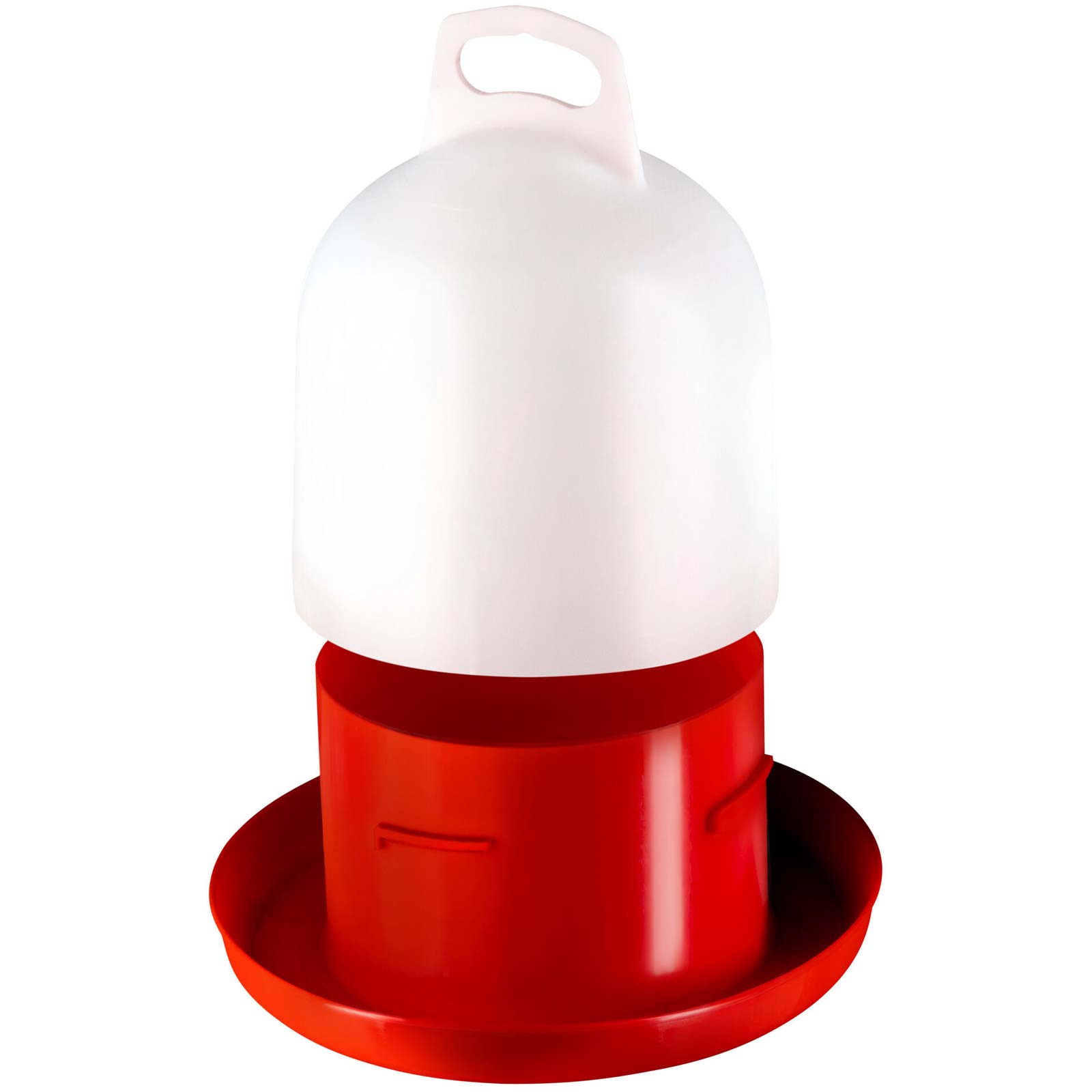 Kerbl adăpător din plastic cu dublu cilindru pentru găini 6 litri