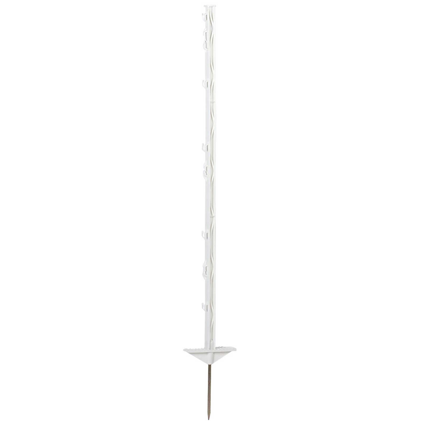 5x AKO stâlp de plastic 105cm, treaptă rulare dublă, alb