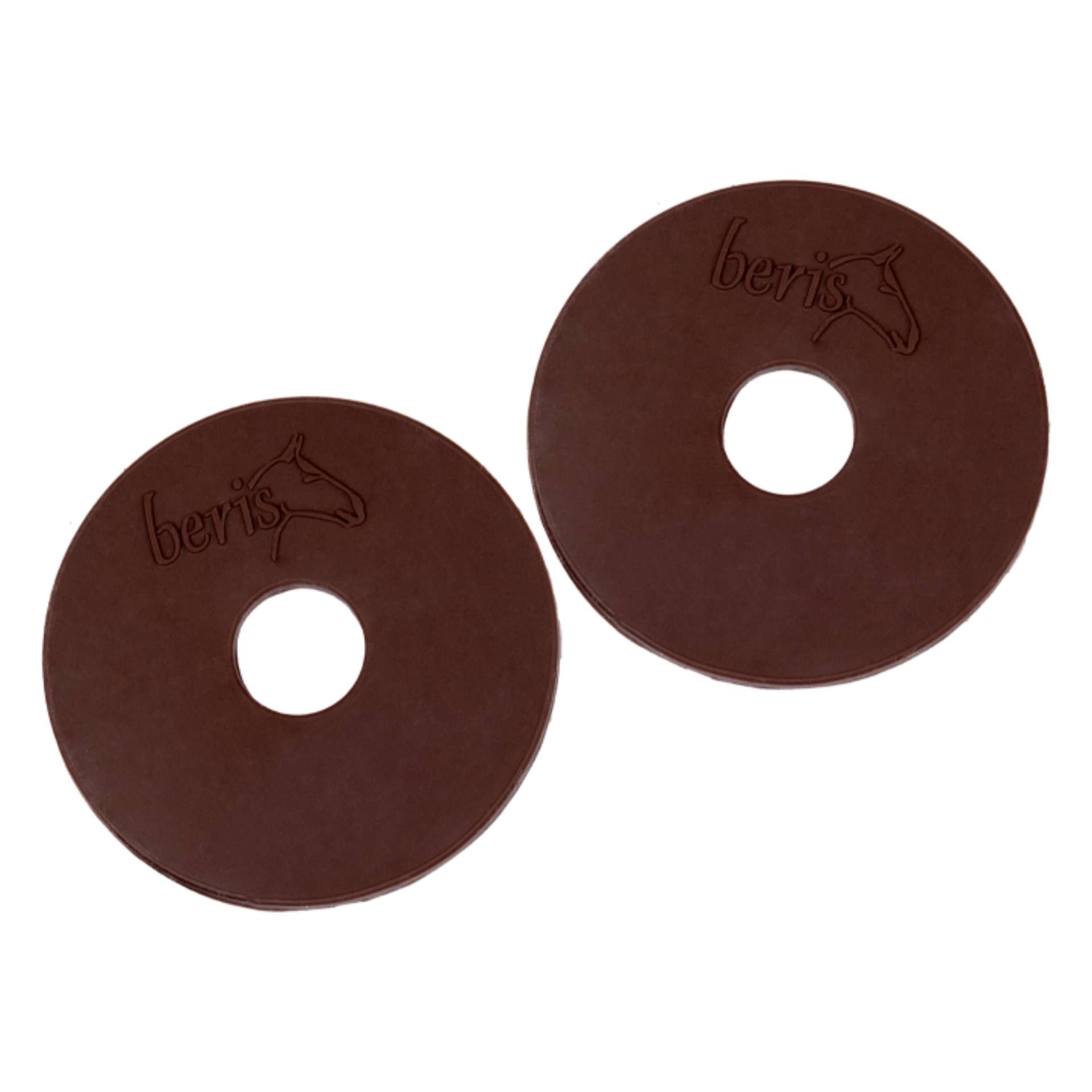 beris Gel Bit Guards, brown, pair 