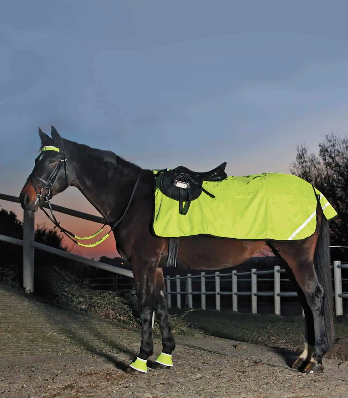 REFLEX Exercise Sheet, Fleece neon yellow FULL