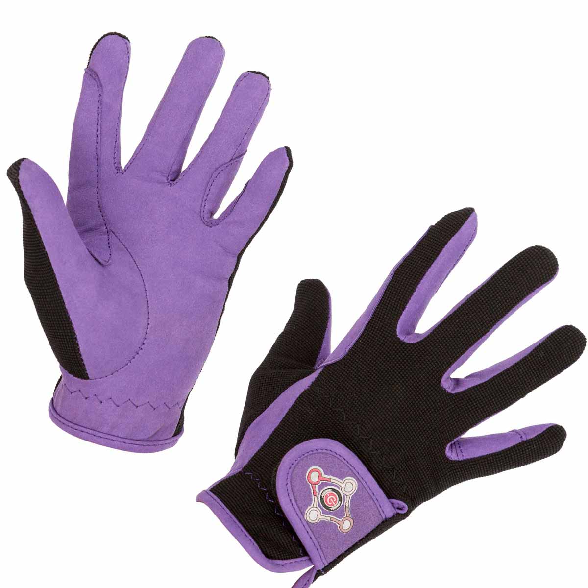 Covalliero mănuși echitație Lilli violet M