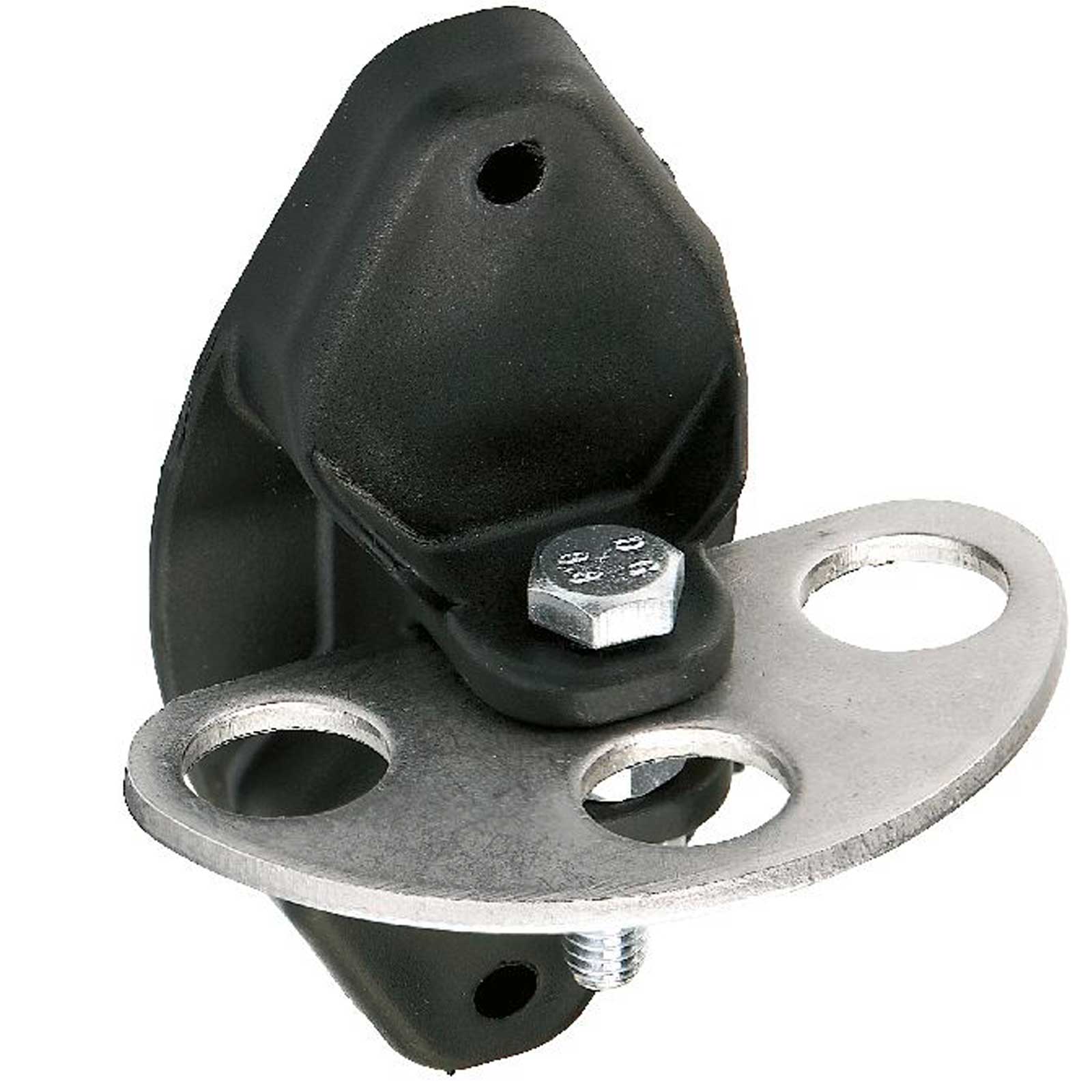 2x AKO izolator pentru mânerul ușii + 2x placă de conectare din oțel inoxidabil VARIO negru 2x AKO izolator pentru mânerul ușii + 2x placă de conectare din oțel inoxidabil VARIO negru