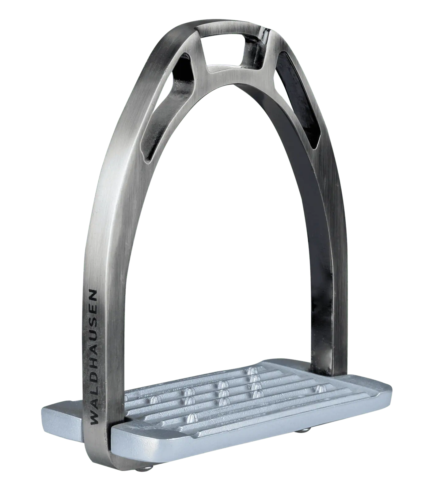 Aluminium Stirrups gray 12 cm