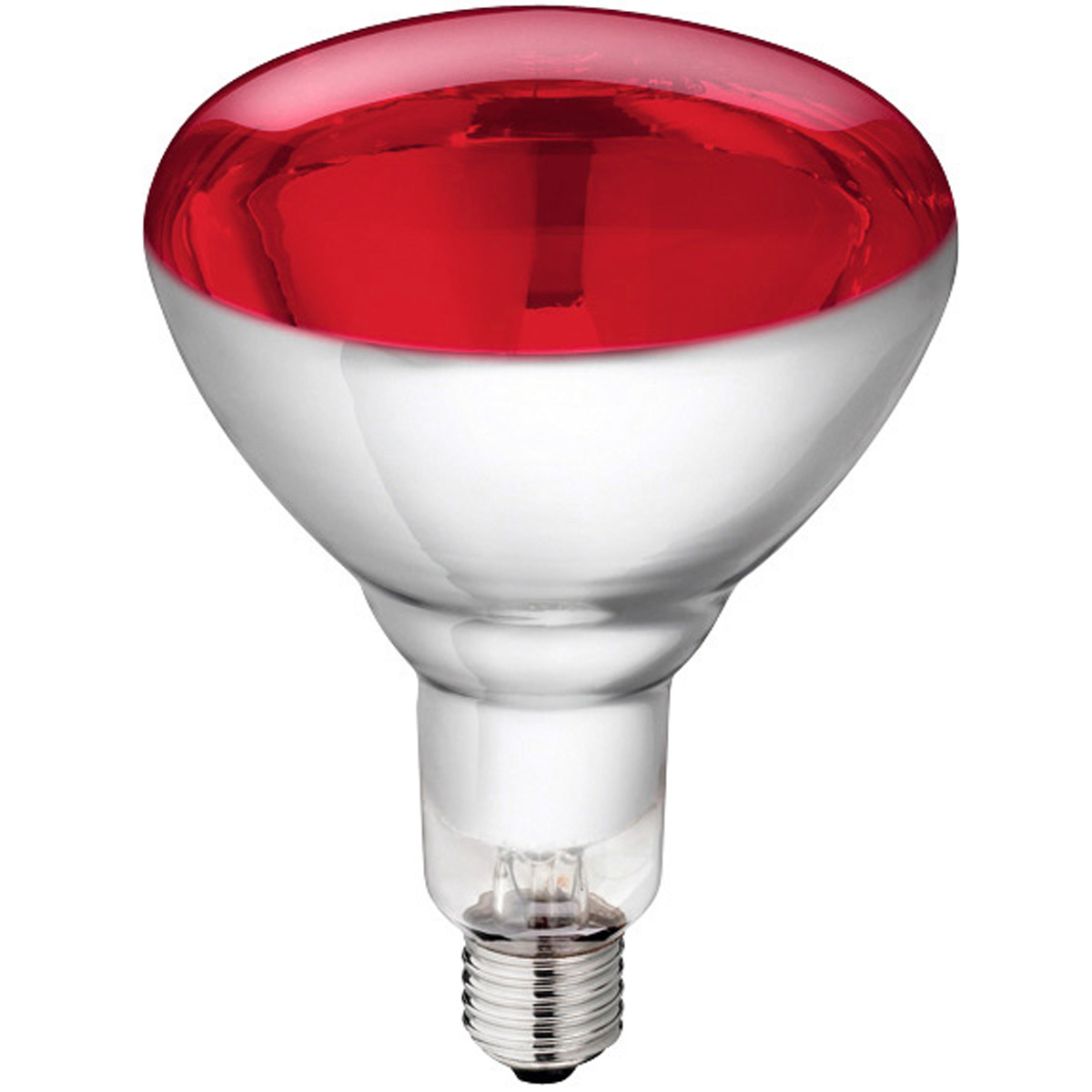 Philips lampă din sticlă călită Roșu 150 W