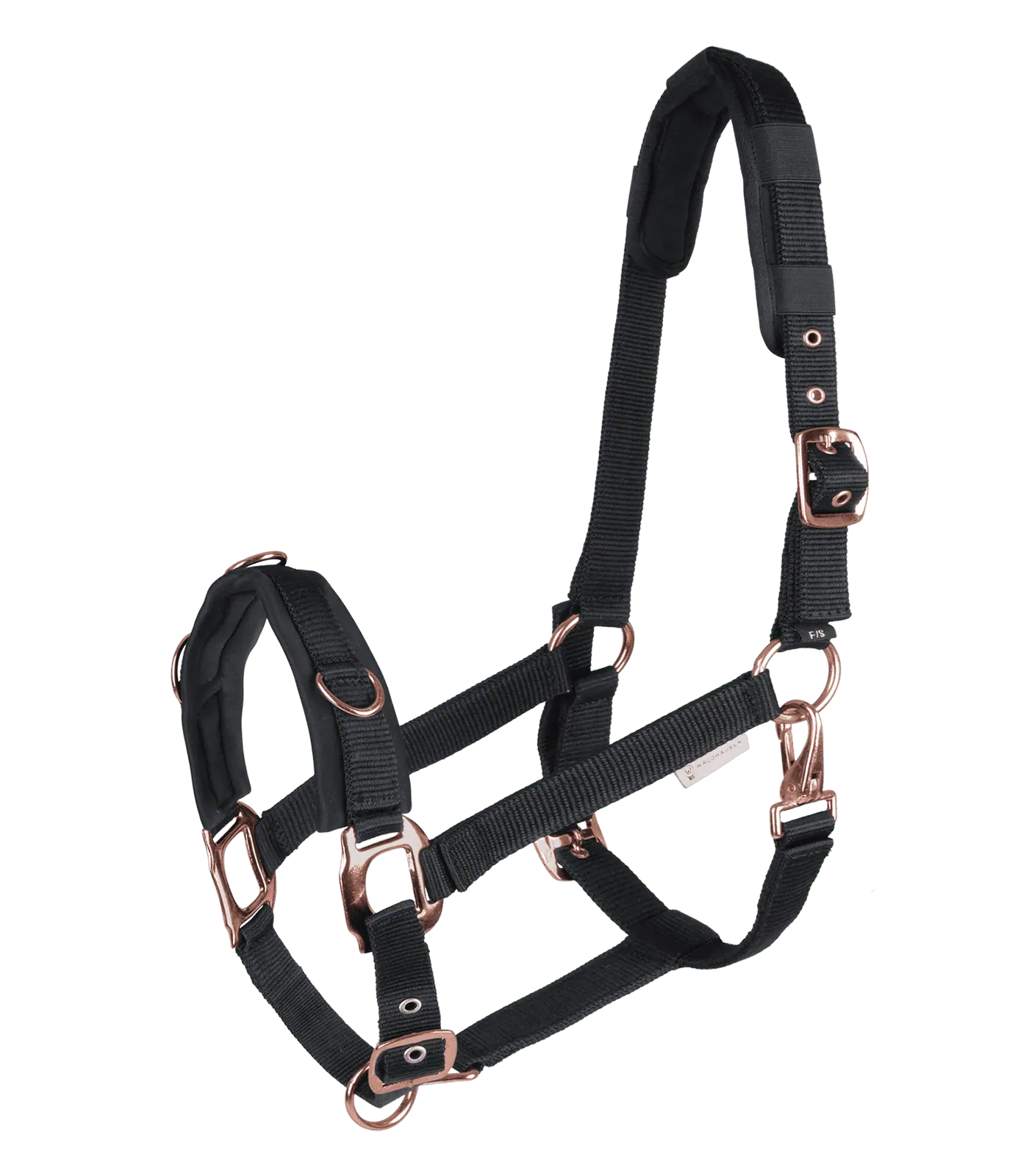 Rosé Lunging Halter black Pony